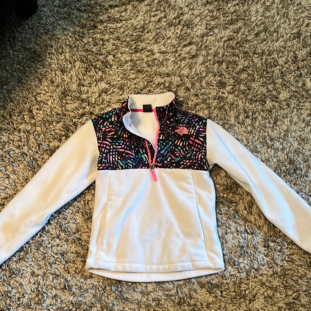 Girls the North face fleece
